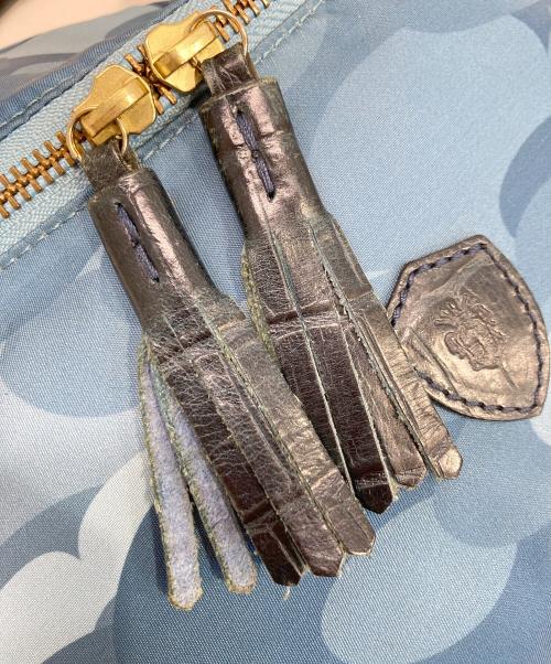 Felisi（フェリージ）Felisi (フェリージ) 2WAYバッグ ブルーの古着・服飾アイテム