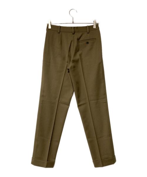 RALPH LAUREN COLLECTION（ラルフローレンコレクション）RALPH LAUREN COLLECTION (ラルフローレンコレクション) センタープレスパンツ ブラウン サイズ:2の古着・服飾アイテム