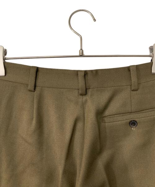 RALPH LAUREN COLLECTION（ラルフローレンコレクション）RALPH LAUREN COLLECTION (ラルフローレンコレクション) センタープレスパンツ ブラウン サイズ:2の古着・服飾アイテム