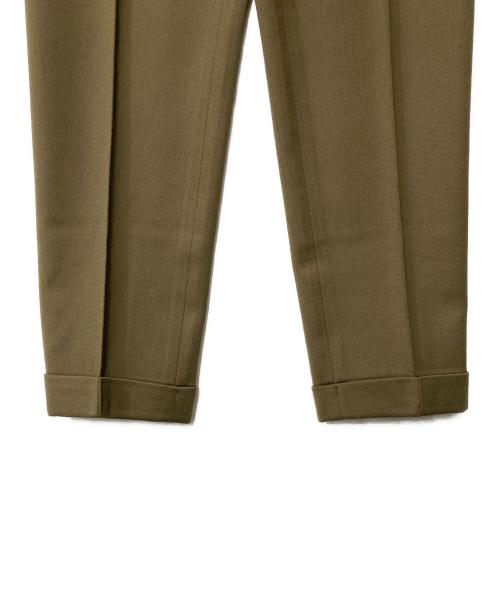 RALPH LAUREN COLLECTION（ラルフローレンコレクション）RALPH LAUREN COLLECTION (ラルフローレンコレクション) センタープレスパンツ ブラウン サイズ:2の古着・服飾アイテム