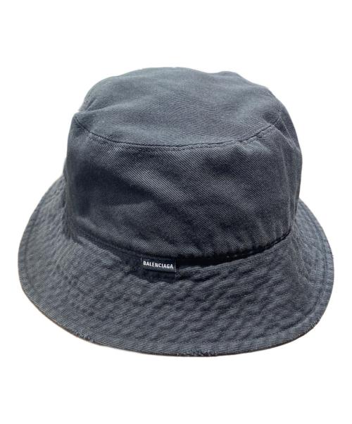 BALENCIAGA（バレンシアガ）BALENCIAGA (バレンシアガ) バケットハット ブラック サイズ:Freeの古着・服飾アイテム