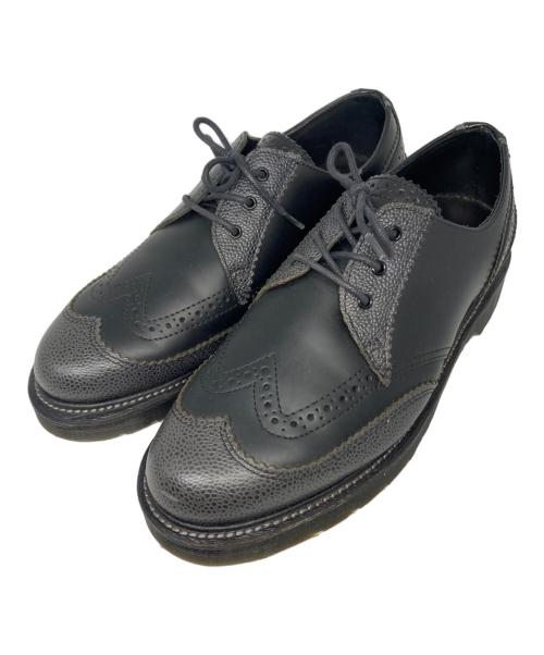 Dr.Martens（ドクターマーチン）Dr.Martens (ドクターマーチン) KELVIN ウィングチップシューズ ブラック サイズ:UK8の古着・服飾アイテム