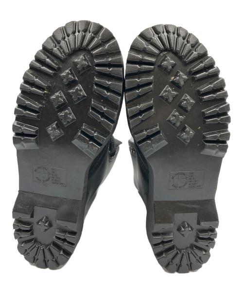 Dr.Martens（ドクターマーチン）Dr.Martens (ドクターマーチン) スチールトゥ 10ホールブーツ ブラック サイズ:UK9の古着・服飾アイテム
