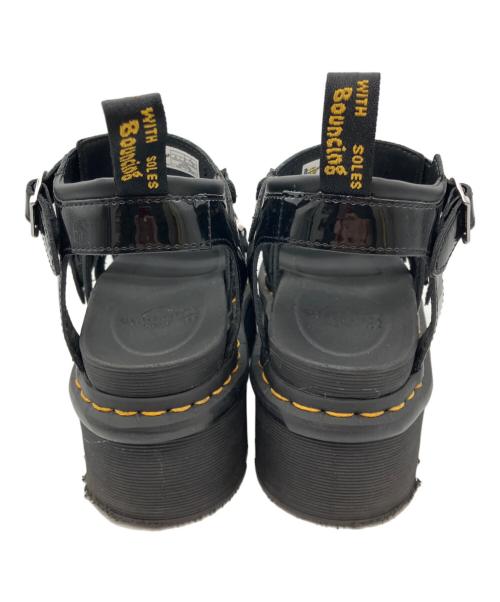 Dr.Martens（ドクターマーチン）Dr.Martens (ドクターマーチン) BLAIRE II QUAD CHAIN 厚底サンダル ブラック サイズ:UK6の古着・服飾アイテム