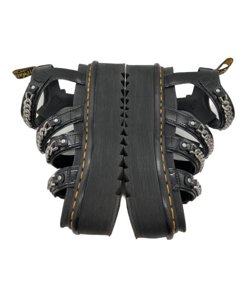 Dr.Martens（ドクターマーチン）Dr.Martens (ドクターマーチン) BLAIRE II QUAD CHAIN 厚底サンダル ブラック サイズ:UK6の古着・服飾アイテム