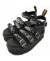 Dr.Martens（ドクターマーチン）の古着「BLAIRE II QUAD CHAIN 厚底サンダル」｜ブラック