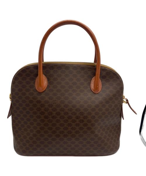 CELINE（セリーヌ）CELINE (セリーヌ) マカダム柄2WAYバッグ ブラウン サイズ:-の古着・服飾アイテム