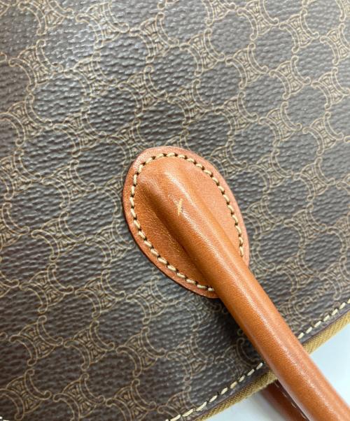 CELINE（セリーヌ）CELINE (セリーヌ) マカダム柄2WAYバッグ ブラウン サイズ:-の古着・服飾アイテム