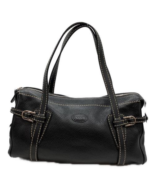 TOD'S（トッズ）TOD'S (トッズ) ハンドバッグ ブラックの古着・服飾アイテム