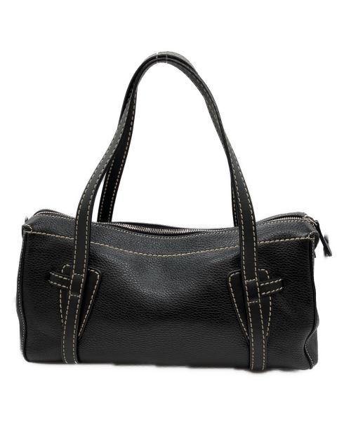 TOD'S（トッズ）TOD'S (トッズ) ハンドバッグ ブラックの古着・服飾アイテム