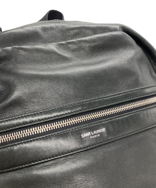 SAINT LAURENT（サンローラン）Saint Laurent (サンローラン) レザーリュック   サックシティラップトップ ブラック サイズ:-の古着・服飾アイテム