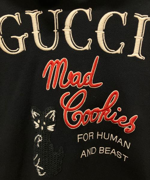 GUCCI（グッチ）GUCCI (グッチ) パーカー ブラック サイズ:Mの古着・服飾アイテム
