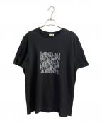 SAINT LAURENTサンローラン）の古着「Optical Illusion T-Shirt」｜ブラック