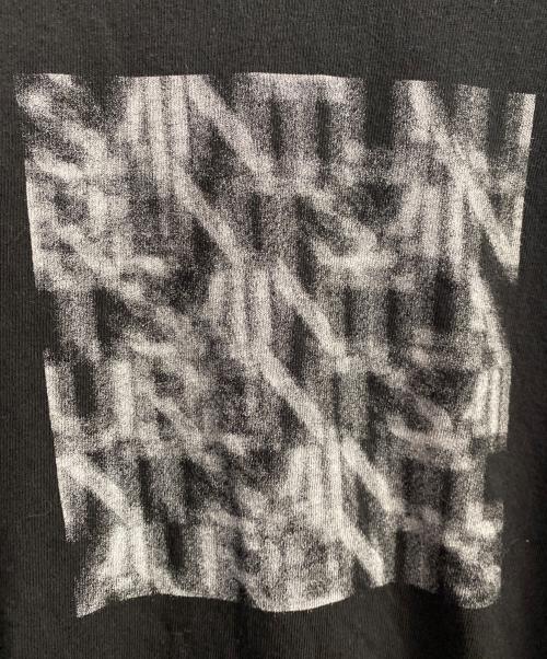 SAINT LAURENT（サンローラン）SAINT LAURENT (サンローラン) Optical Illusion T-Shirt ブラック サイズ:Sの古着・服飾アイテム