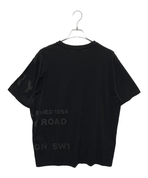 BURBERRY（バーバリー）BURBERRY (バーバリー) ロゴプリントTシャツ/ホースフェリー ブラック サイズ:Lの古着・服飾アイテム