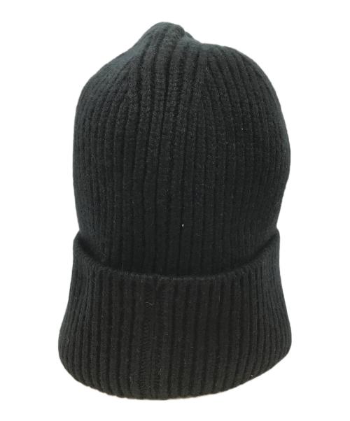 LOUIS VUITTON（ルイ ヴィトン）LOUIS VUITTON (ルイ ヴィトン) ニット帽 MP3246 ブラックの古着・服飾アイテム