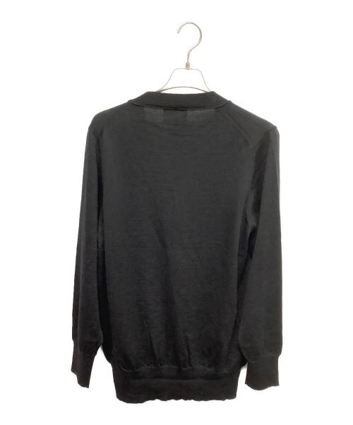 Vivienne Westwood man（ヴィヴィアン ウェストウッド マン）Vivienne Westwood man (ヴィヴィアン ウェストウッド マン) 薄手カーディガン ブラック サイズ:48の古着・服飾アイテム