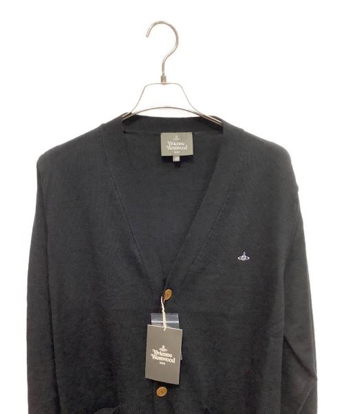 Vivienne Westwood man（ヴィヴィアン ウェストウッド マン）Vivienne Westwood man (ヴィヴィアン ウェストウッド マン) 薄手カーディガン ブラック サイズ:48の古着・服飾アイテム
