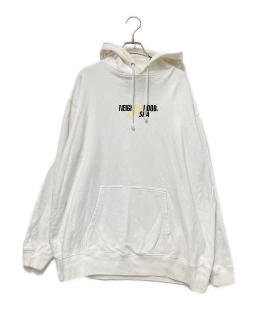 NEIGHBORHOOD（ネイバーフッド）NEIGHBORHOOD (ネイバーフッド) WIND AND SEA (ウィンダンシー) パーカー ホワイト サイズ:XLの古着・服飾アイテム