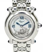 CHOPARDショパール）の古着「Happy Sport ハッピースポーツ Ref.27/8250-23 27mm 白文字盤」｜ホワイトダイヤル