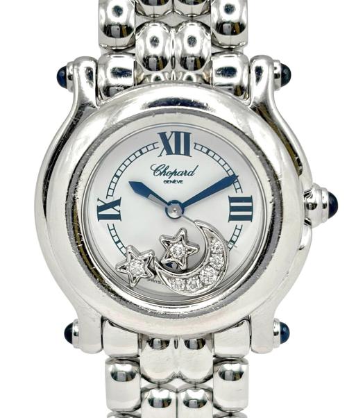 CHOPARD（ショパール）CHOPARD (ショパール) Happy Sport ハッピースポーツ Ref.27/8250-23 27mm 白文字盤 ホワイトダイヤル サイズ:24mm/15cmの古着・服飾アイテム