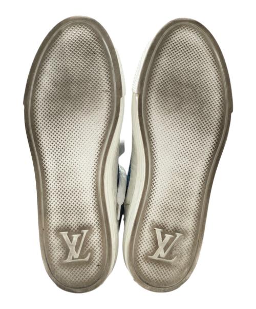 LOUIS VUITTON（ルイ ヴィトン）LOUIS VUITTON (ルイ ヴィトン) ハイカットスニーカー スカイブルー サイズ:36の古着・服飾アイテム