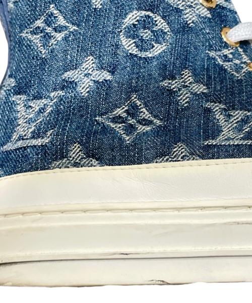 LOUIS VUITTON（ルイ ヴィトン）LOUIS VUITTON (ルイ ヴィトン) ハイカットスニーカー スカイブルー サイズ:36の古着・服飾アイテム