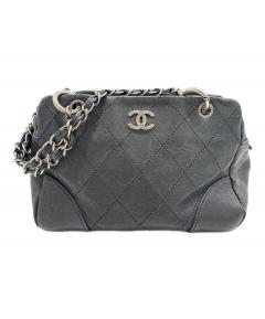 中古・古着通販】CHANEL (シャネル) クラッチバッグ ネイビー