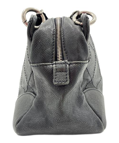 CHANEL（シャネル）CHANEL (シャネル) ワイルドステッチココマークチェーントートバッグ ブラックの古着・服飾アイテム