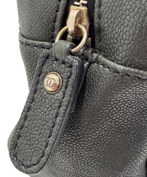 CHANEL（シャネル）CHANEL (シャネル) ワイルドステッチココマークチェーントートバッグ ブラックの古着・服飾アイテム