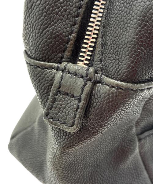 CHANEL（シャネル）CHANEL (シャネル) ワイルドステッチココマークチェーントートバッグ ブラックの古着・服飾アイテム