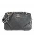 CHANEL（シャネル）の古着「ワイルドステッチココマークチェーントートバッグ」｜ブラック