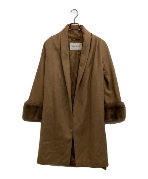 MaxMara（マックスマーラ）MaxMara (マックスマーラ) コート キャメル サイズ:36の古着・服飾アイテム