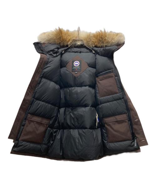 CANADA GOOSE（カナダグース）CANADA GOOSE (カナダグース) ダウンジャケット ブラウン サイズ:XSの古着・服飾アイテム