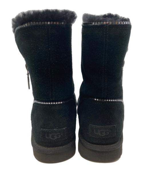 UGG（アグ）UGG (アグ) ムートンブーツ ブラック サイズ:25cmの古着・服飾アイテム