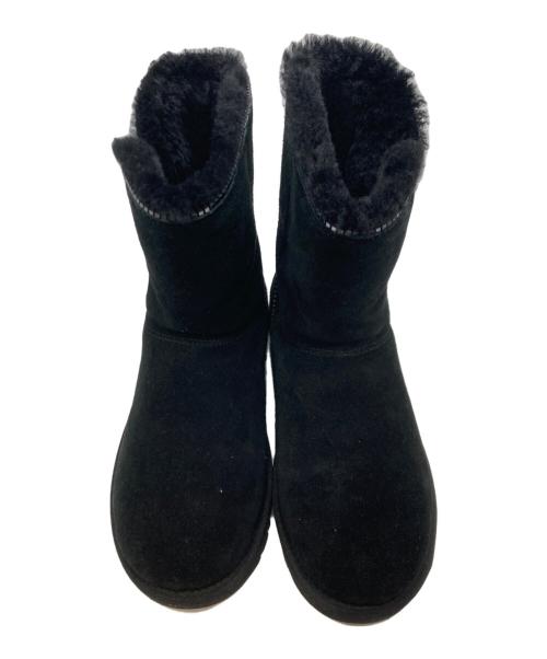 UGG（アグ）UGG (アグ) ムートンブーツ ブラック サイズ:25cmの古着・服飾アイテム