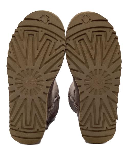 UGG（アグ）UGG (アグ) ミニベイリーボウIIムートンブーツ パープル サイズ:25cmの古着・服飾アイテム