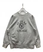 Champion REVERSE WEAVEチャンピオン リバース ウィーブ）の古着「ST.OLAF COLLEGE カレッジスウェット」｜グレー