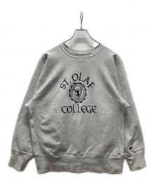 Champion REVERSE WEAVE（チャンピオン リバース ウィーブ）の古着「ST.OLAF COLLEGE カレッジスウェット」｜グレー