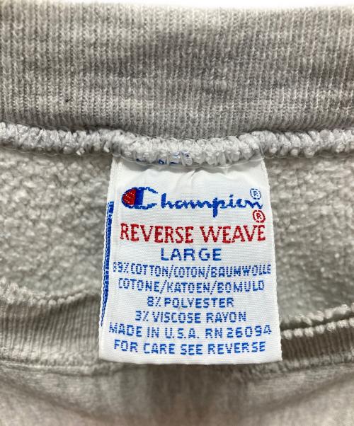 Champion REVERSE WEAVE（チャンピオン リバース ウィーブ）Champion REVERSE WEAVE (チャンピオン リバース ウィーブ) ST.OLAF COLLEGE カレッジスウェット グレー サイズ:Lの古着・服飾アイテム