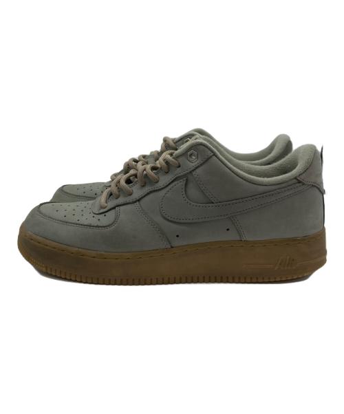 NIKE（ナイキ）NIKE (ナイキ) AIR FORCE1　エアフォース1　スニーカー カーキ サイズ:27.5の古着・服飾アイテム