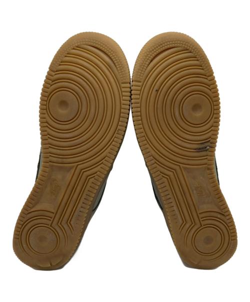 NIKE（ナイキ）NIKE (ナイキ) AIR FORCE1　エアフォース1　スニーカー カーキ サイズ:27.5の古着・服飾アイテム