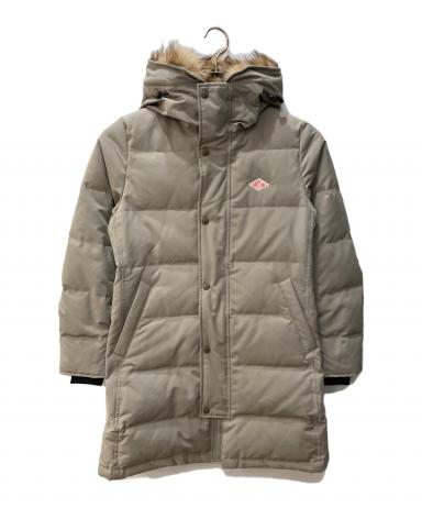 DANTON ベージュ ダウンジャケット 36 中古・古着通販】DANTON (ダントン) ダウンジャケット ベージュ サイズ