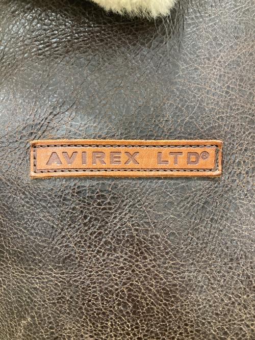 AVIREX（アヴィレックス）AVIREX (アヴィレックス) B-3フライトジャケット ブラウン サイズ:36の古着・服飾アイテム