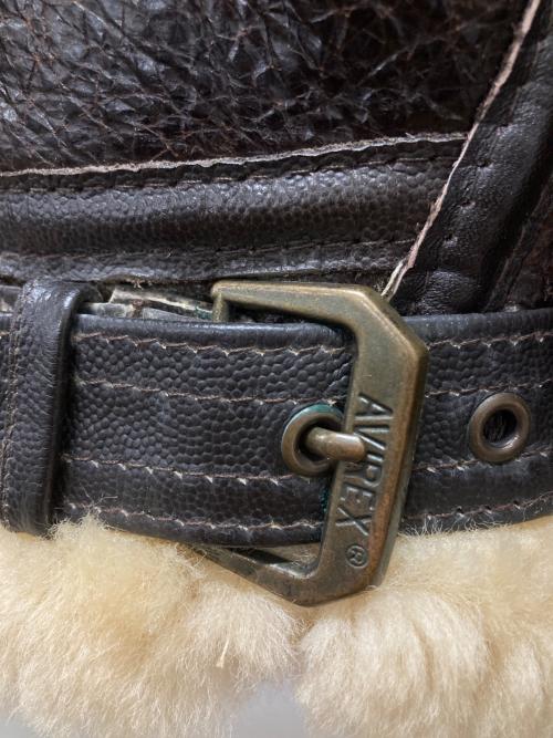 AVIREX（アヴィレックス）AVIREX (アヴィレックス) B-3フライトジャケット ブラウン サイズ:36の古着・服飾アイテム