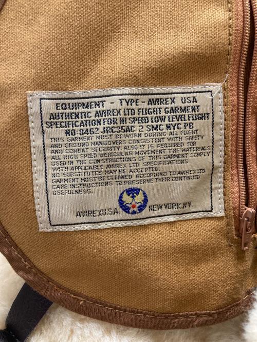AVIREX（アヴィレックス）AVIREX (アヴィレックス) B-3フライトジャケット ブラウン サイズ:36の古着・服飾アイテム