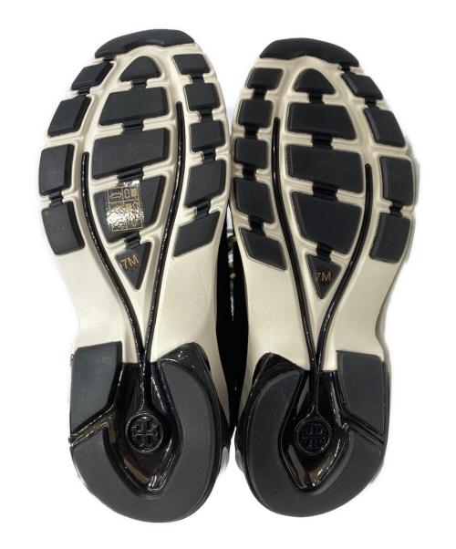 TORY BURCH（トリーバーチ）TORY BURCH (トリーバーチ) GOOD LUCK MOHAIR TRAINER（グッド ラック モヘア トレーナー） ブラック サイズ:7M 未使用品の古着・服飾アイテム