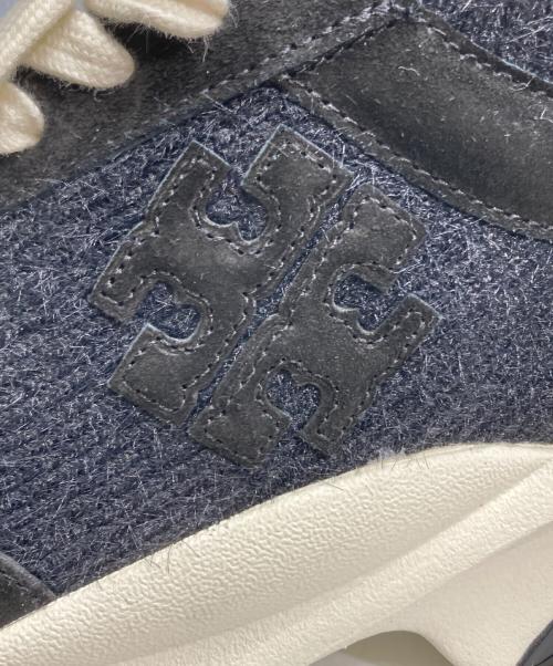TORY BURCH（トリーバーチ）TORY BURCH (トリーバーチ) GOOD LUCK MOHAIR TRAINER（グッド ラック モヘア トレーナー） ブラック サイズ:7M 未使用品の古着・服飾アイテム