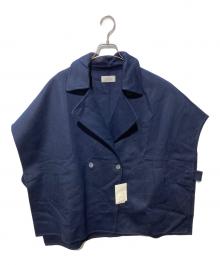 JOURNAL STANDARD relume（ジャーナルスタンダード レリューム）の古着「ウールナイロンリバーベスト」｜ネイビー