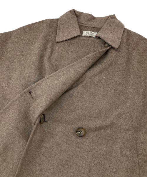 JOURNAL STANDARD relume（ジャーナルスタンダード レリューム）JOURNAL STANDARD relume (ジャーナルスタンダード レリューム) ウールナイロンリバーVEST ポンチョ　レイヤード　アウター ブラウン サイズ:FREEの古着・服飾アイテム